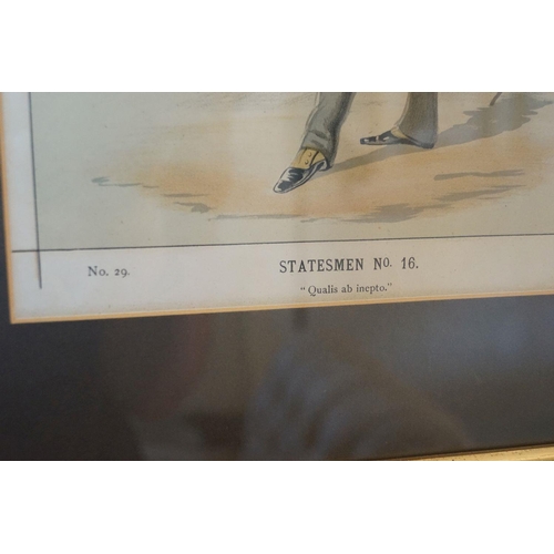 362 - GROUP OF THREE 19TH-CENTURY VANITY FAIR PRINTS