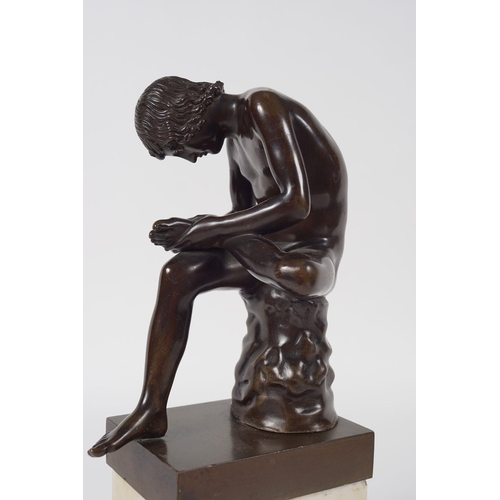 366 - 19TH-CENTURY BRONZE SCULPTURE