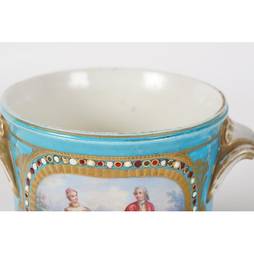 379 - PAIR OF SÈVRES PORCELAIN JARDINIÈRES