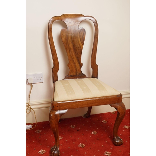 383 - PAIR OF 18TH-CENTURY WALNUT SIDE CHAIRS