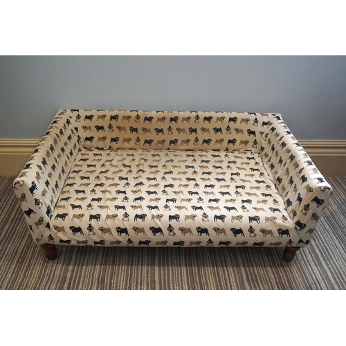 388 - UPHOLSTERED PET SETTEE