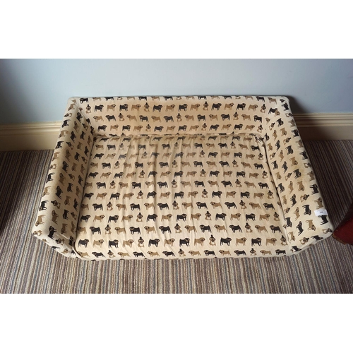 388 - UPHOLSTERED PET SETTEE