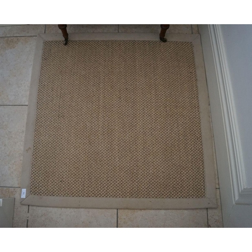 398 - RATTAN RUG