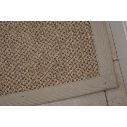 398 - RATTAN RUG