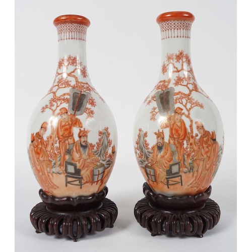 4 - PAIR OF CHINESE REPUBLICAN VASES