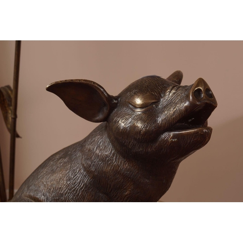 405 - BRONZE SCULPTURE