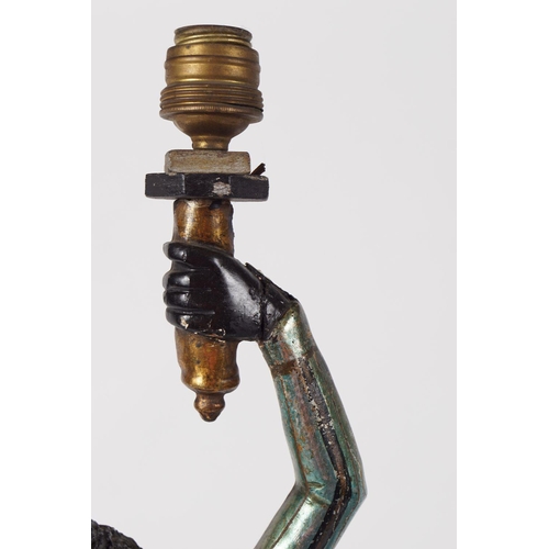 415 - PAIR OF 19TH-CENTURY VENETIAN BLACKAMORE FIGURES