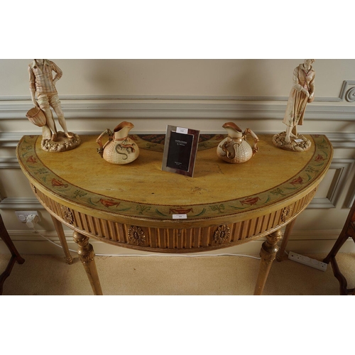 54 - 19TH-CENTURY ADAM SIDE TABLE