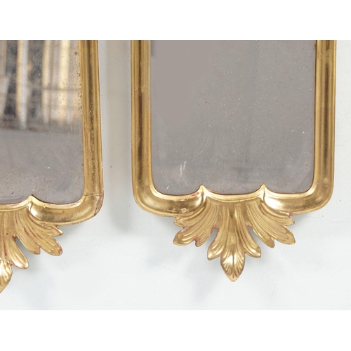 1 - PAIR OF LATE 19TH-CENTURY GILT SCONCE MIRRORS