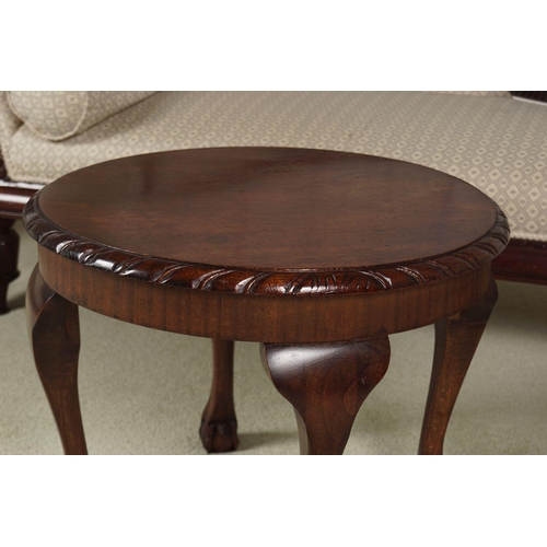 118 - MAHOGANY COFFEE TABLE