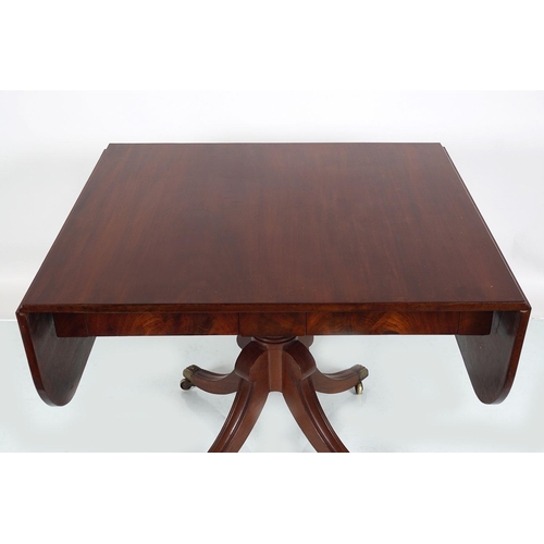 136 - REGENCY MAHOGANY SOFA TABLE