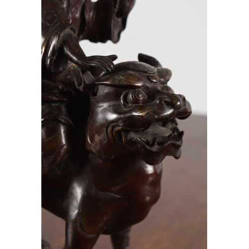 173 - 18TH/19TH-CENTURY JAPANESE BRONZE SCULPTURE