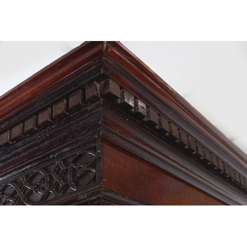 64 - GEORGE III PERIOD MAHOGANY CHEST-ON-CHEST