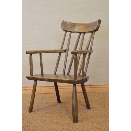 115 - RARE 19TH-CENTURY MEATH HEDGE CHAIR