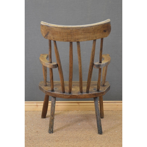 115 - RARE 19TH-CENTURY MEATH HEDGE CHAIR