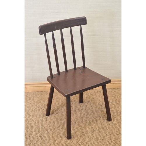 118 - 19TH-CENTURY ULSTER HEDGE CHAIR