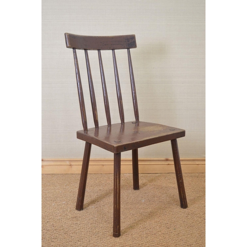 119 - 19TH-CENTURY ULSTER HEDGE CHAIR