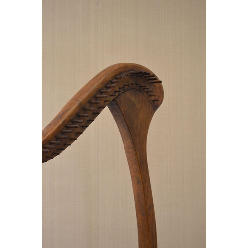 12 - EARLY 19TH-CENTURY UNSTRUNG IRISH HARP