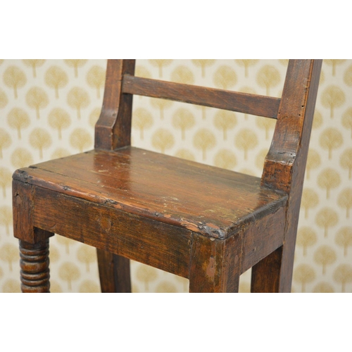 15 - 19TH-CENTURY CHILD'S CORRECTION CHAIR