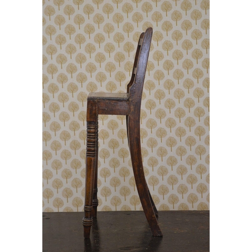 15 - 19TH-CENTURY CHILD'S CORRECTION CHAIR