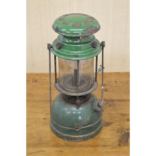 31 - ORIGINAL ENAMEL TILLEY LAMP