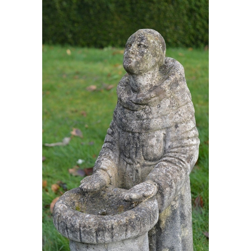 394 - MOULDED STONE SCULPTURE