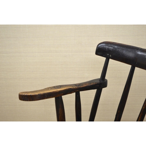 4 - 19TH-CENTURY ULSTER HEDGE CHAIR