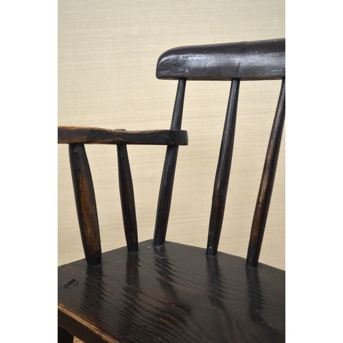 4 - 19TH-CENTURY ULSTER HEDGE CHAIR