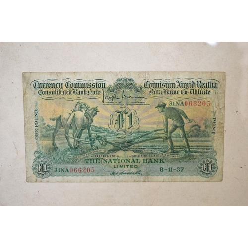 65 - IRISH PLOUGHMAN'S POUND NOTE