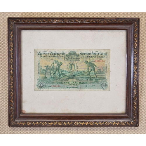 65 - IRISH PLOUGHMAN'S POUND NOTE