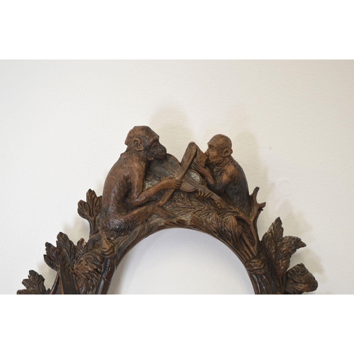 66 - PAIR OF CARVED WOOD FRAMES