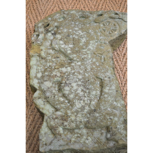 73 - EARLY CARVED STONE SHEELA NA GIG