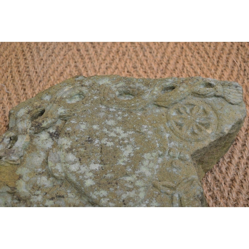 73 - EARLY CARVED STONE SHEELA NA GIG