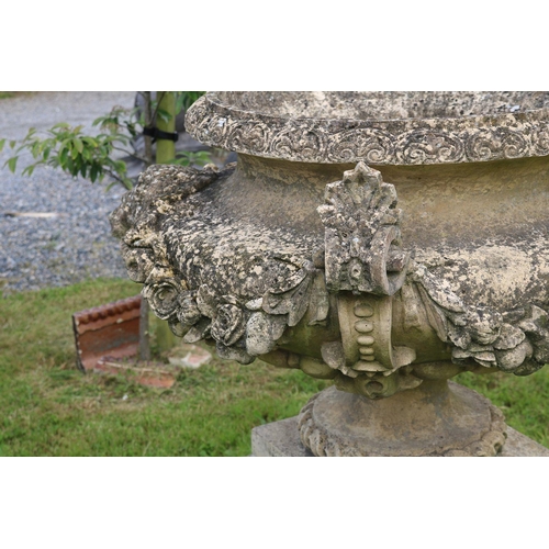 76 - LARGE ITALIANATE STONE JARDINIERE