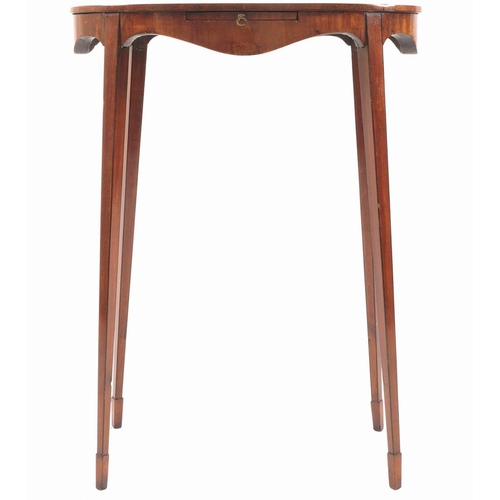 1 - GEORGE III PERIOD MAHOGANY OCCASIONAL TABLE
