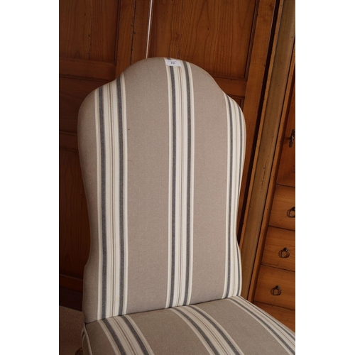 124 - EDWARDIAN GEORGE II STYLE CHAIR