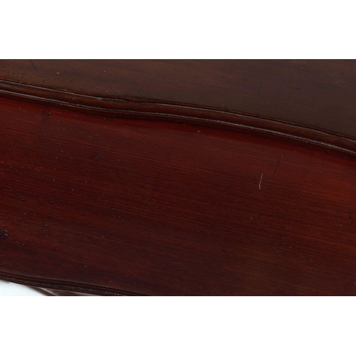 184 - GEORGE III MAHOGANY LOW BOY