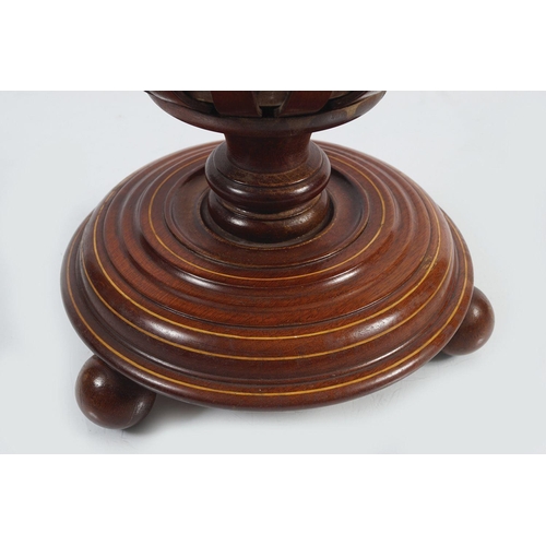 217 - 19TH-CENTURY MAHOGANY JARDINIÈRE