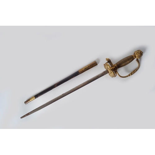 237 - 19TH-CENTURY OFFICER'S SHORT SWORD