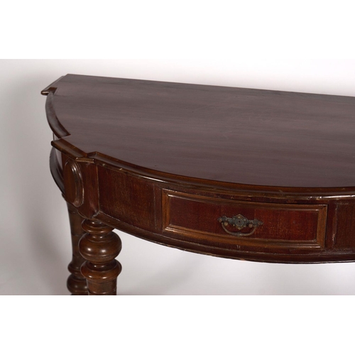 265 - VICTORIAN MAHOGANY HALL TABLE