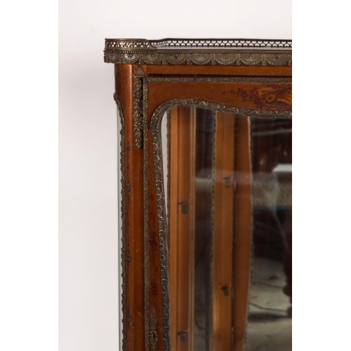 274 - 19TH-CENTURY VERNIS MARTIN DISPLAY CABINET