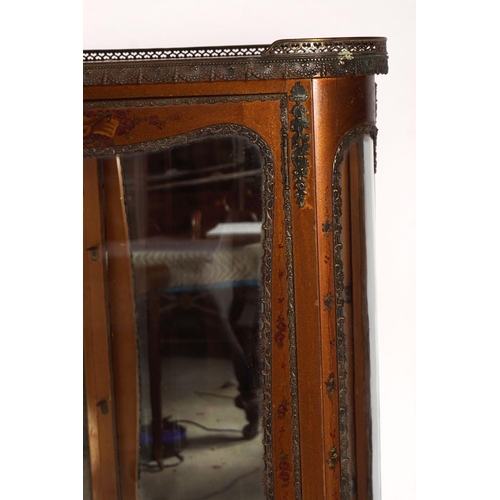 274 - 19TH-CENTURY VERNIS MARTIN DISPLAY CABINET