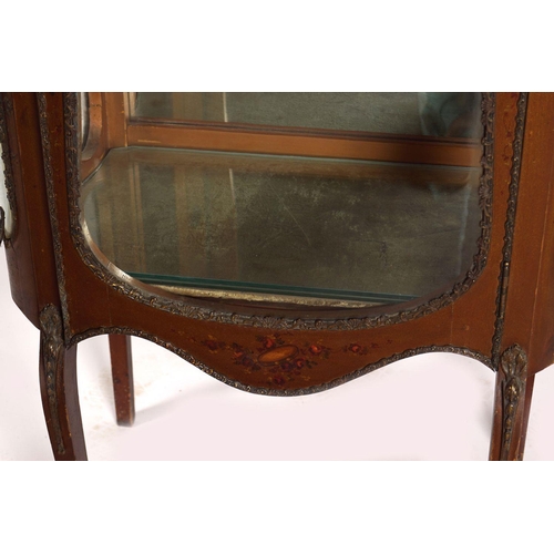 274 - 19TH-CENTURY VERNIS MARTIN DISPLAY CABINET