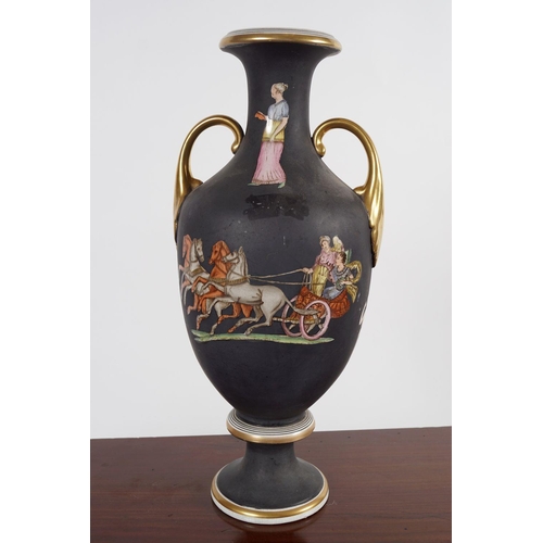 291 - 19TH-CENTURY DELPH VASE