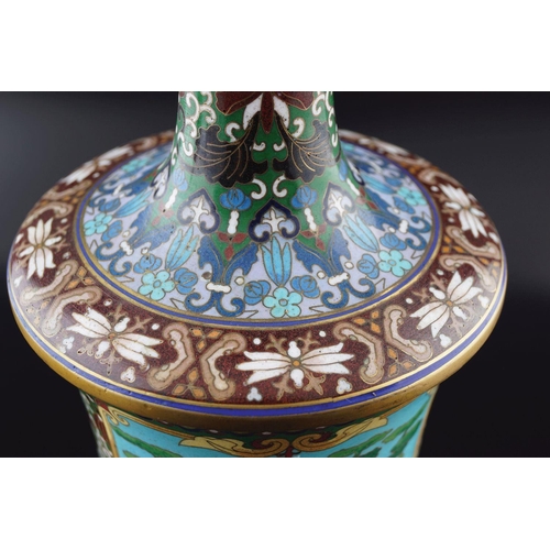 294 - 19TH-CENTURY CHINESE CLOISONNÉ VASE