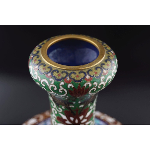 294 - 19TH-CENTURY CHINESE CLOISONNÉ VASE