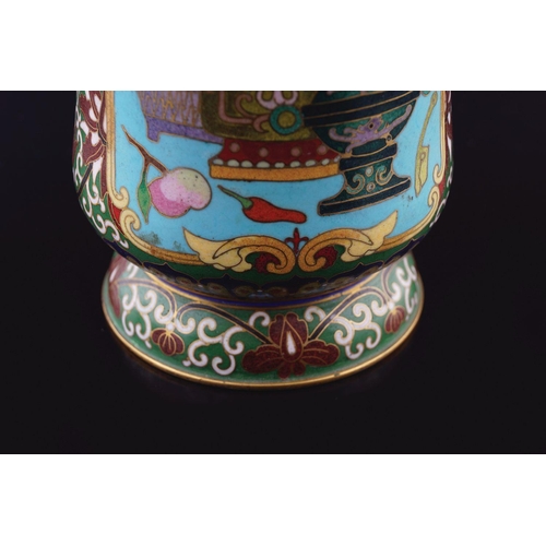 294 - 19TH-CENTURY CHINESE CLOISONNÉ VASE