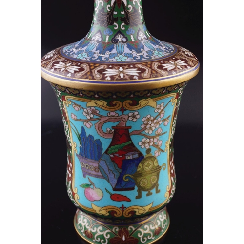 294 - 19TH-CENTURY CHINESE CLOISONNÉ VASE