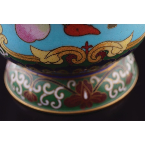 294 - 19TH-CENTURY CHINESE CLOISONNÉ VASE