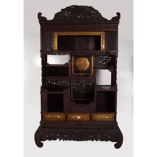 334 - 19TH-CENTURY JAPANESE CEREMONIAL CABINET